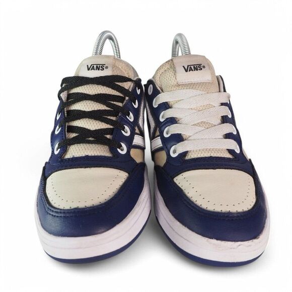 Vans Lowland ComfyCush New Varsity Skate Shoes Blue / Multi Women's 7.5 - Picture 3 of 11